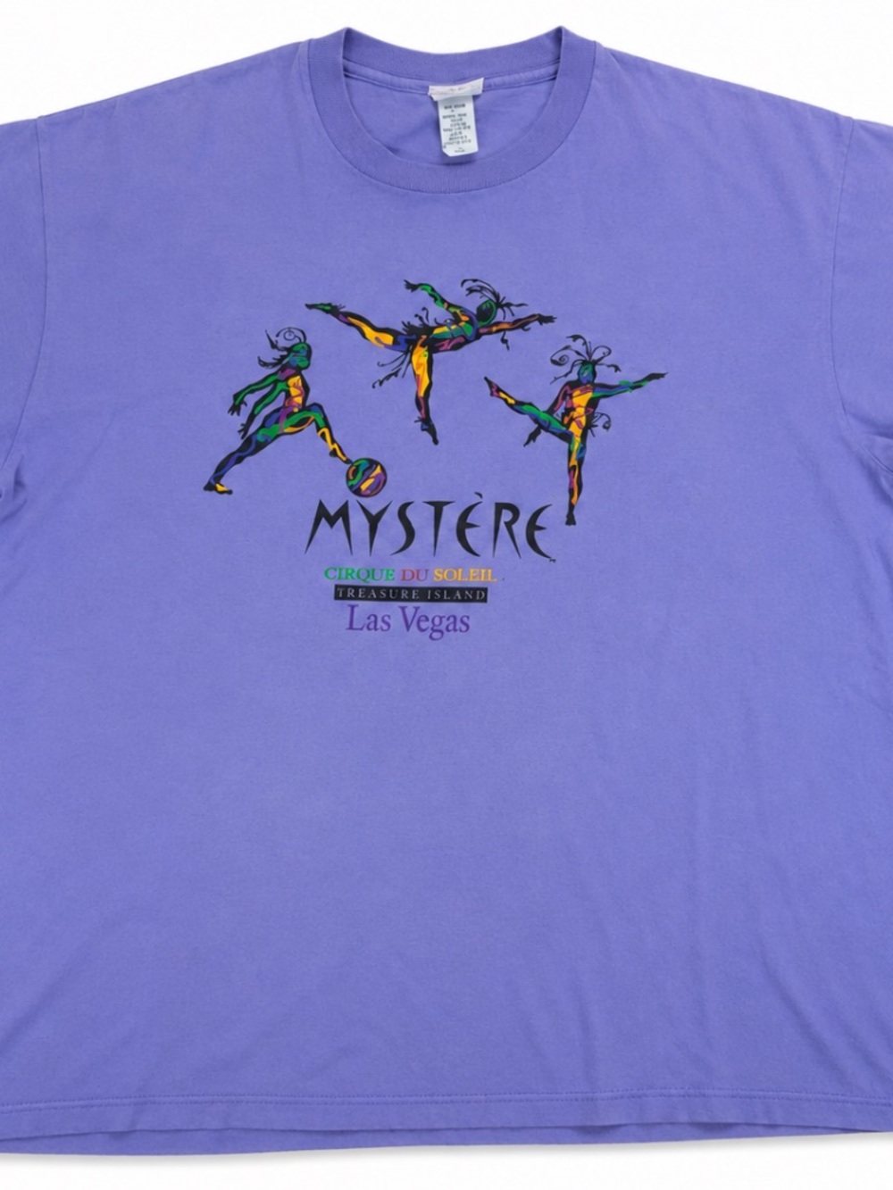 Vintage Mystere Cirque Du Soleil Treasure Island Tee XL USA